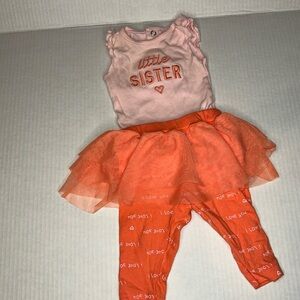 Just One You By Carters Set with Tutu.